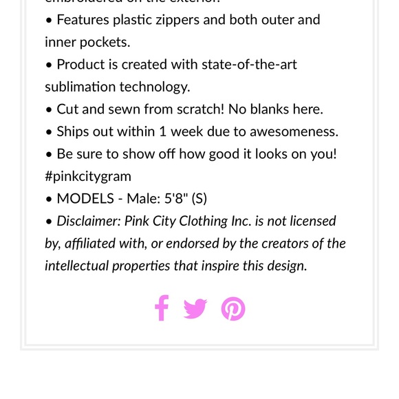 Pink City Akira Jacket - Picture 10 of 11